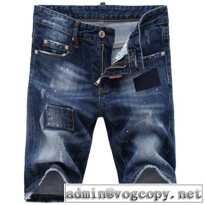 最旬アイテム 2014 dsquared2 ディースクエアードショートパンツ 