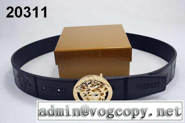 美品！ 2014 versace ヴェルサーチ ベルト 本革(牛皮)