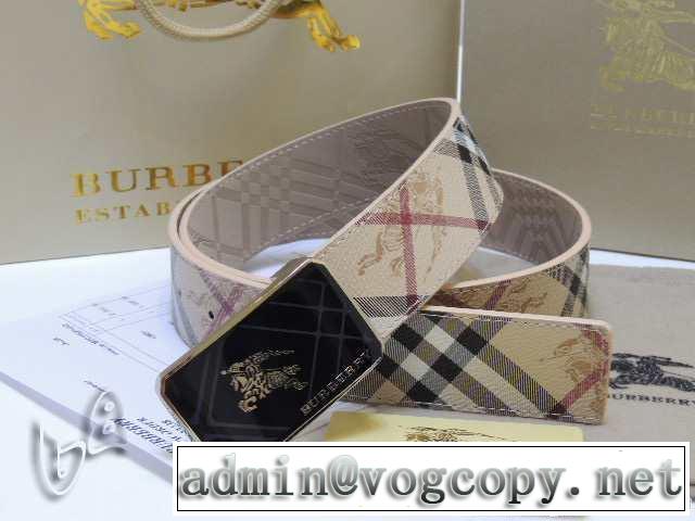 2014 めちゃくちゃお得 burberry バーバリー 本革 ベルト最高ランク