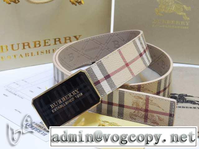 2014 欧米韓流 burberry バーバリー 本革 ベルト最高ランク