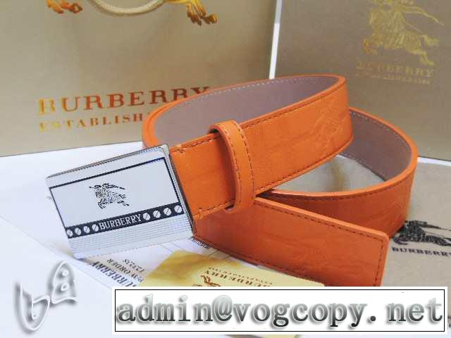 2014 高級感溢れるデザイン burberry バーバリー 本革 ベルト最高ランク