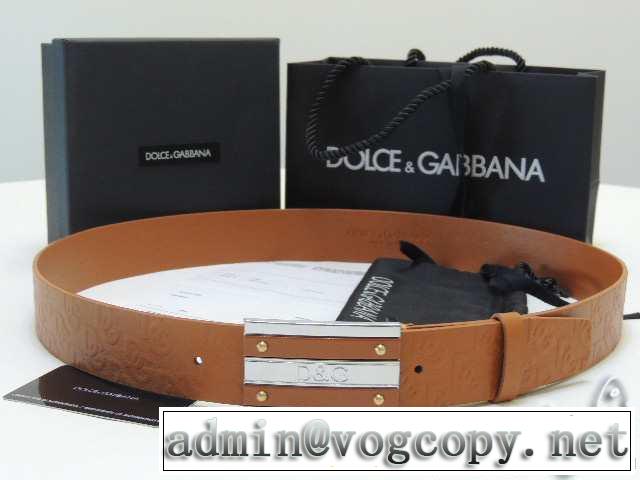 2014 美品！dolce&gabbana ドルチェ＆ガッバーナ 本革 ベルト最高ランク