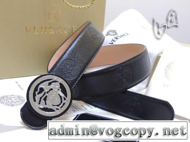 人気が爆発 2014春夏 versace ヴェルサーチ 本革（牛皮）ベルト最高ランク 