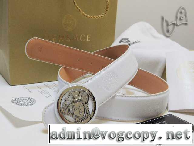  値下げ！!2014春夏 VERSACE ヴェルサーチ 本革（牛皮）ベルト最高ランク