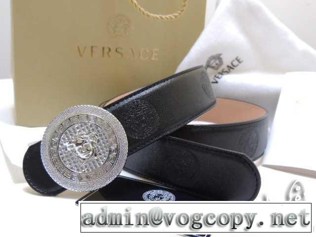  完売品2014春夏 versace ヴェルサーチ 本革（牛皮）ベルト最高ランク