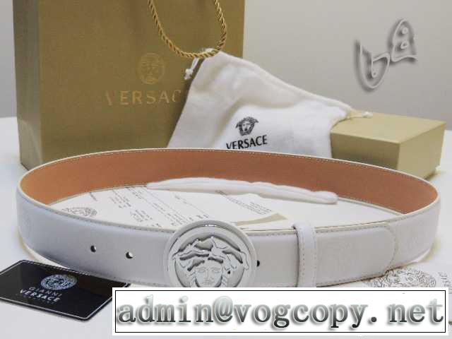  高級感溢れるデザイン2014春夏 VERSACE ヴェルサーチ 本革（牛皮）ベルト最高ランク