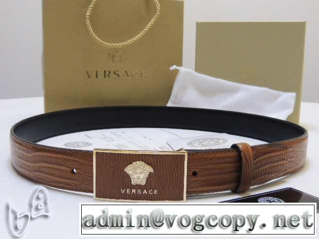 2014 個性派 versace ヴェルサーチ 本革 ベルト最高ランク