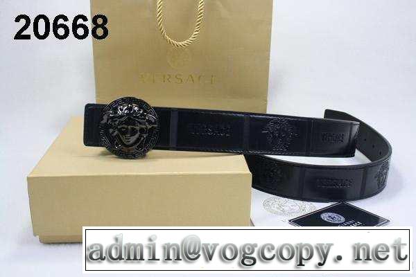 値下げ！2014 versace ヴェルサーチ ベルト 本革(牛皮) 最高ランク