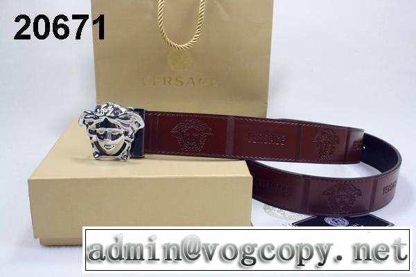 贈り物にも◎ 2014 versace ヴェルサーチ ベルト 本革(牛皮) 最高ランク