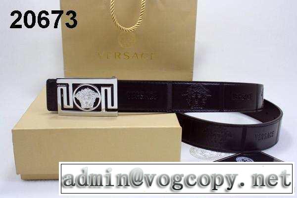 2014 モード感漂う versace ヴェルサーチ ベルト 本革(牛皮) 最高ランク