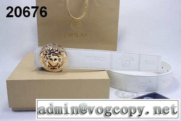 2014 versace ヴェルサーチ 上質素材 ベルト 本革(牛皮) 最高ランク