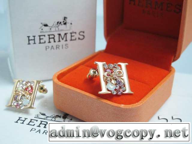 希少 2014春夏 hermes イヤリング、ピアス