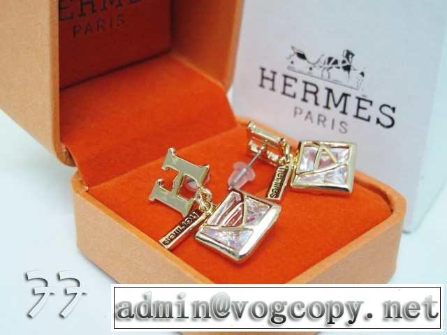 首胸ロゴ2014春夏 hermes イヤリング、ピアス