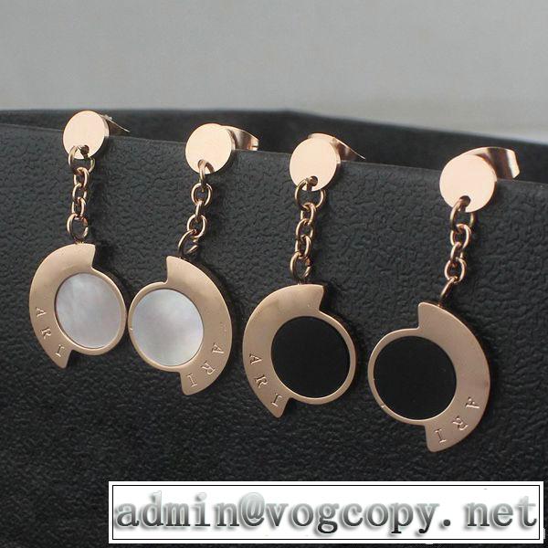 秋冬 2014 最旬アイテム bvlgari ブルガリ ピアス 3色可選