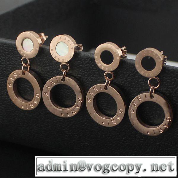 秋冬 2014 大人気☆new!! bvlgari ブルガリ ピアス 3色可選