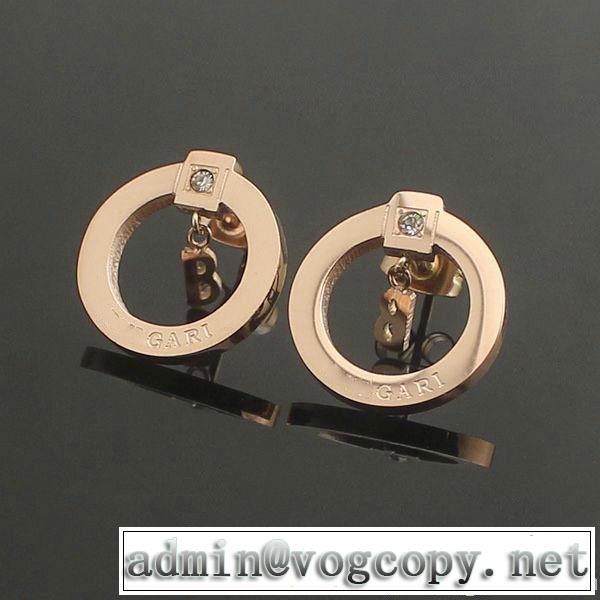 秋冬 2014 完売品！bvlgari ブルガリ ダイヤモンド ピアス 3色可選