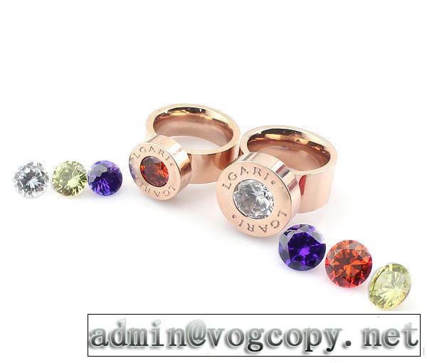 秋冬 2014 大特価 bvlgari ブルガリ ダイヤペアリング 3色可選