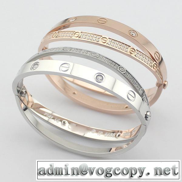 秋冬 2014 超人気美品◆ cartier カルティエ ダイヤモンドバングル 3色可選