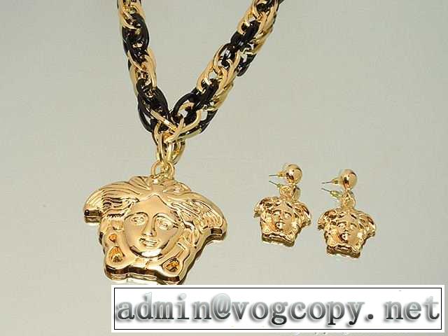 2014 秋冬 存在感◎ セット versace ヴェルサーチ ペンダントトップ/ピアス 2色可選