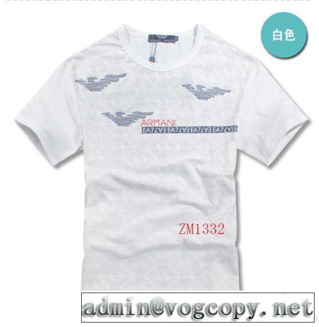 人気が爆発  2014 armani アルマーニ半袖tシャ 