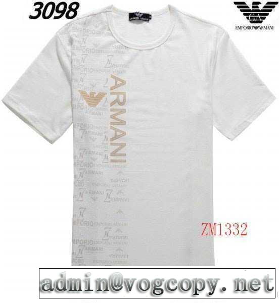 最旬アイテム 2014 armani アルマーニ半袖tシャ 