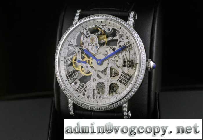 男性用腕時計 半自動卷 cartier カルティエ 日本製クオーツ 2針 44mm メンズ腕時計