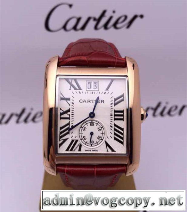 2014秋冬 cartier カルティエ 存在感◎ 腕時計