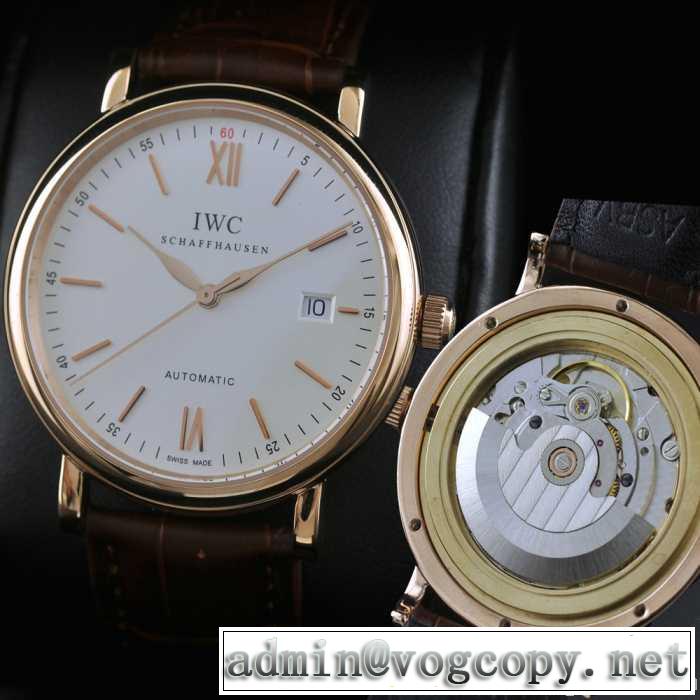 新入荷 スイスムーブメント 3針  自動巻き 日付表示 夜光効果  男性用腕時計 iwc クオーツ メンズ腕時計