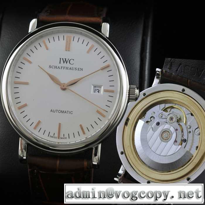 日付表示 新入荷 スイスムーブメント 3針 自動巻き 夜光効果 男性用腕時計 iwc クオーツ メンズ腕時計