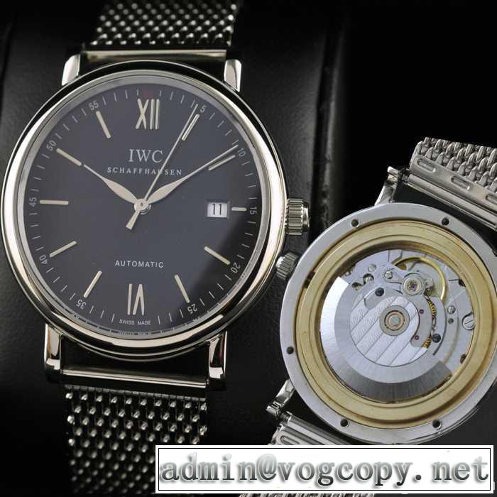 日付表示 新入荷 スイスムーブメント 3針  自動巻き  夜光効果  男性用腕時計 iwc クオーツ メンズ腕時計