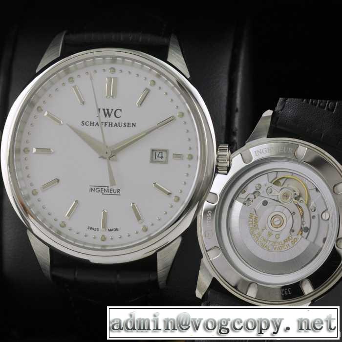 自動巻き スイスムーブメント 3針 大人気    日付表示 夜光効果  男性用腕時計 iwc クオーツ メンズ腕時計