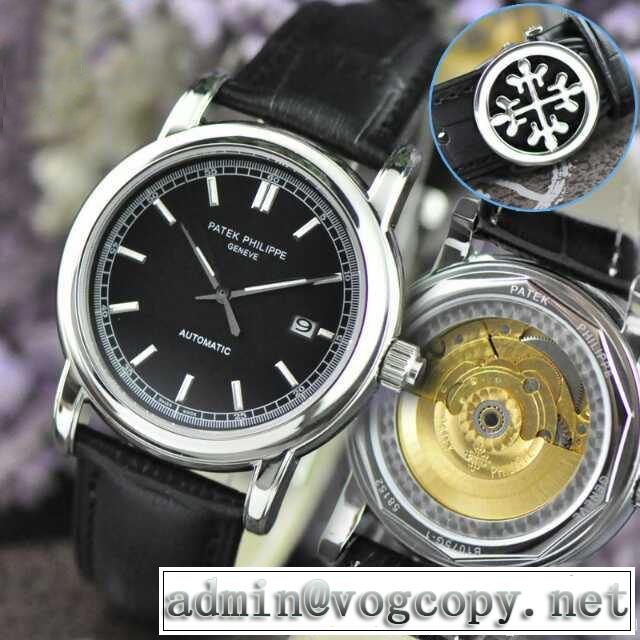 2014秋冬 売れ筋！ patek philippe パテックフィリップ サファイヤクリスタル風防 腕時計 2824ムーブメント