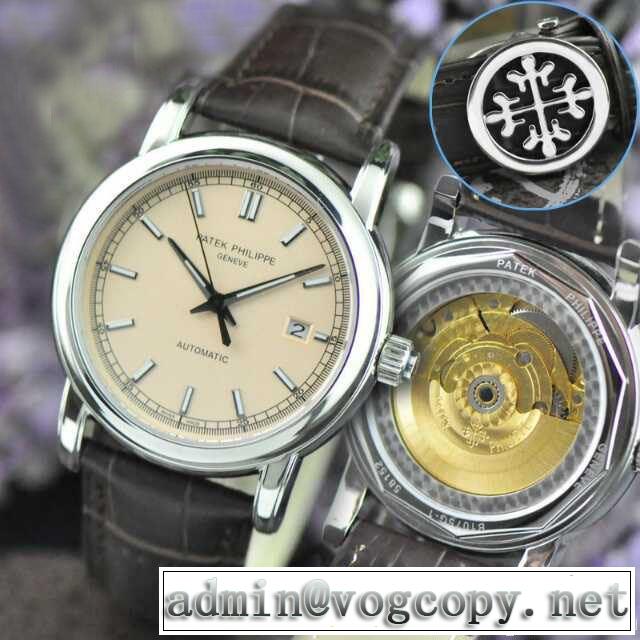 2014秋冬 完売品! patek philippe パテックフィリップ サファイヤクリスタル風防 腕時計 2824ムーブメント