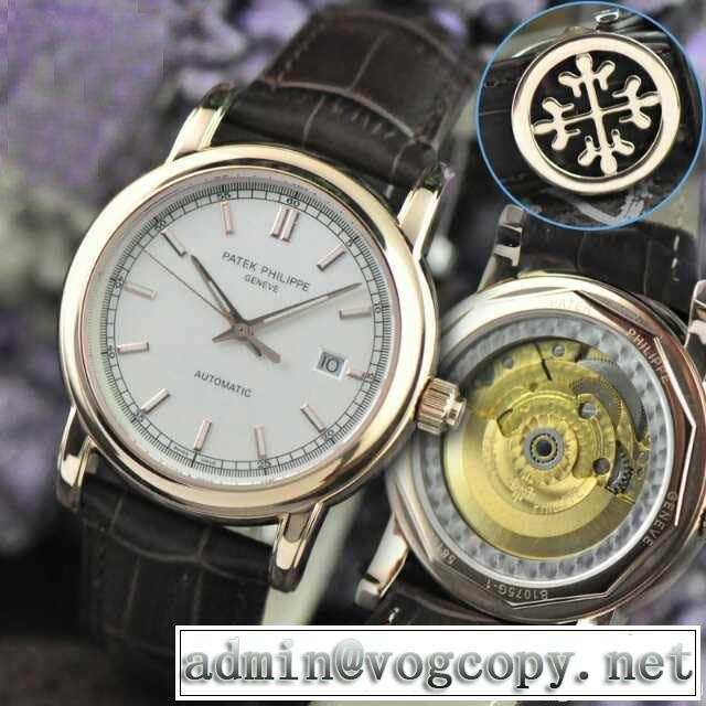 2014秋冬 大特価 patek philippe パテックフィリップ サファイヤクリスタル風防 腕時計 2824ムーブメント