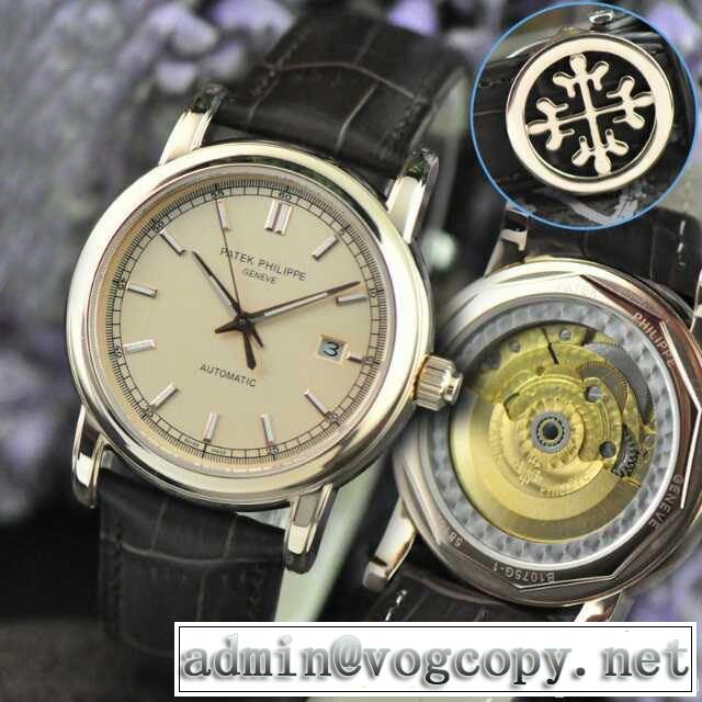 2014秋冬 欧米韓流 patek philippe パテックフィリップ サファイヤクリスタル風防 腕時計 2824ムーブメント