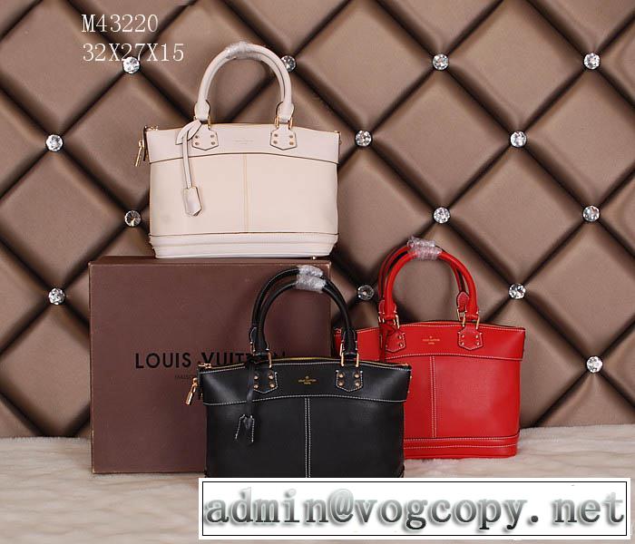 LOUIS vuitton ルイ ヴィトン 2014 個性派 レディースハンドバッグ ショルダーベルト付m43220