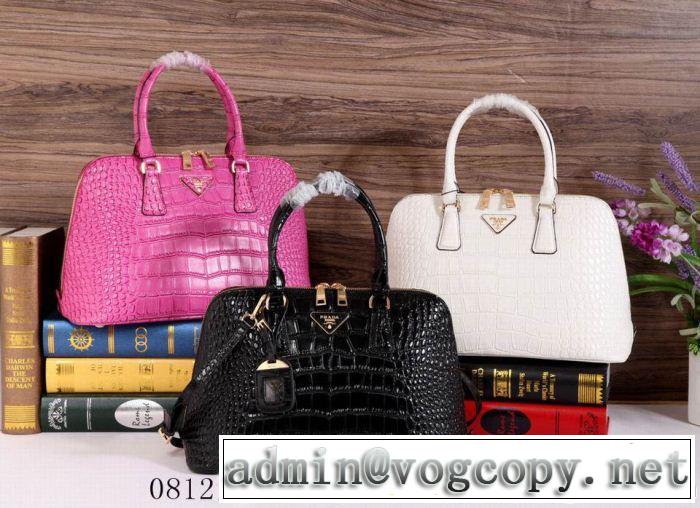 2014秋冬 首胸ロゴ prada プラダ 手持ち&ショルダー掛け 0812