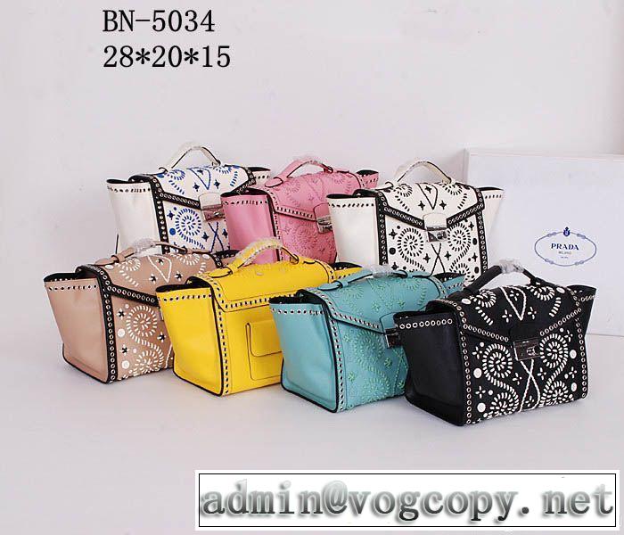 2014秋冬 魅力満点 prada プラダ 手持ち&ショルダー掛け bn-5034
