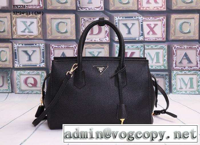 PRADA プラダ 2014 ～希少 非凡な容量 手持ち&ショルダー掛け bn2767
