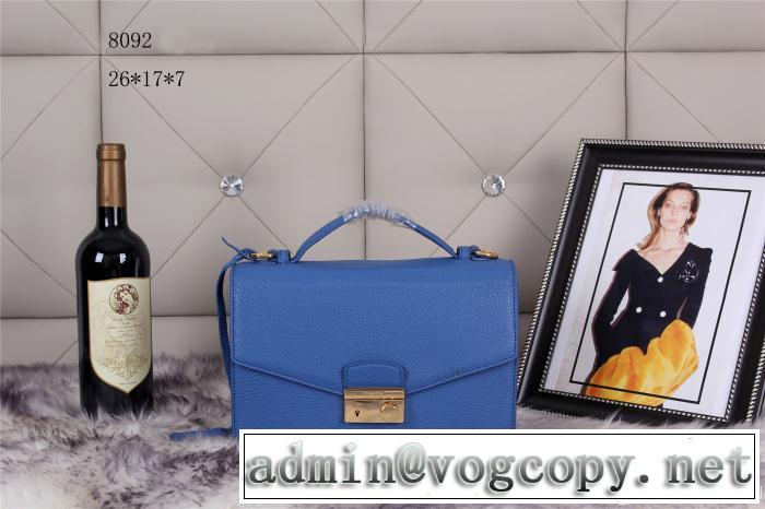 PRADA プラダ 2014 プレゼントに 手持ち&ショルダー掛け ショルダーベルト付8092