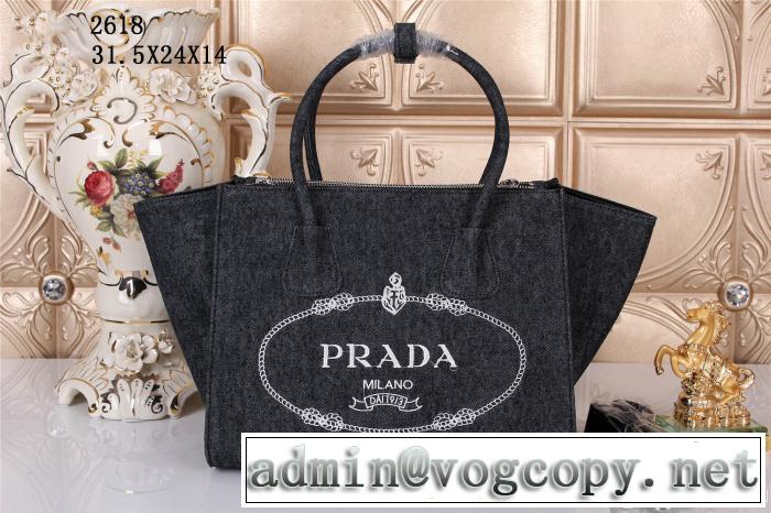 PRADA プラダ 2014 人気商品 レディースハンドバッグ ショルダーベルト付 2618
