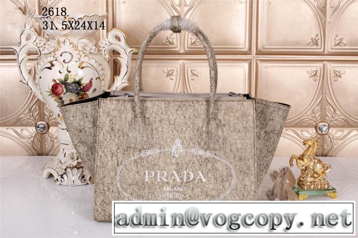 PRADA プラダ 2014 大人気！レディースハンドバッグ ショルダーベルト付 2618