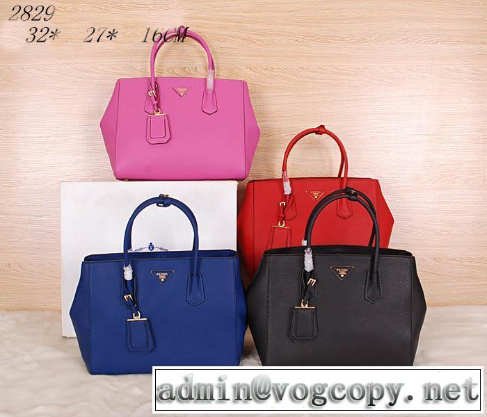 PRADA プラダ 2014 完売品！レディースハンドバッグ ショルダーベルト付 2829