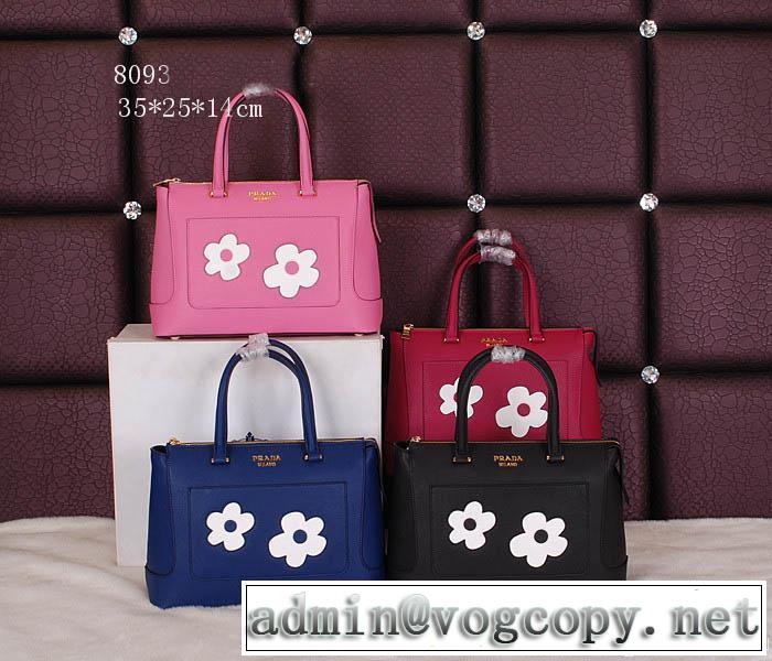 PRADA プラダ 2014 値下げ！レディースハンドバッグ ショルダーベルト付 8093