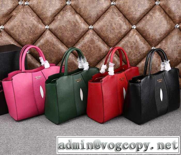 PRADA プラダ 2014 秋冬 大人気！レディースハンドバッグ 4色可選 6606