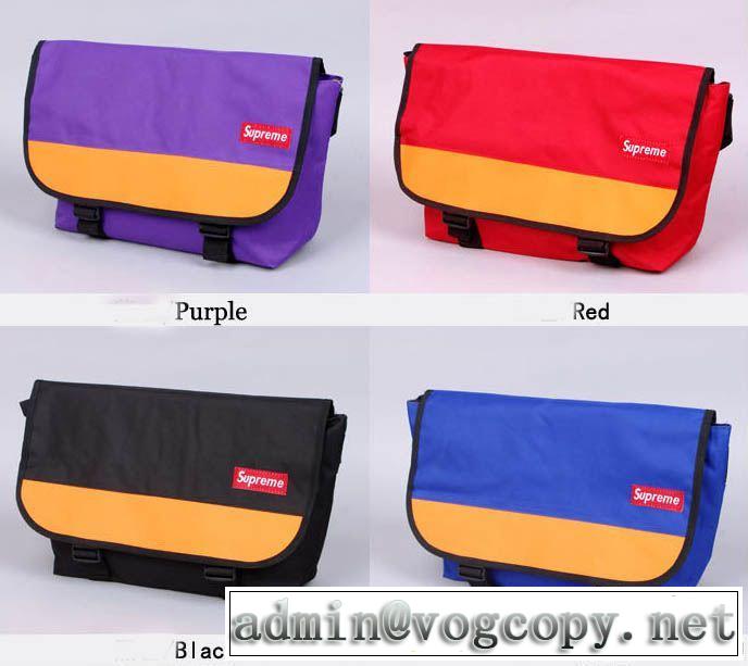 2014秋冬 supreme シュプリーム 欧米韓流 ショルダーバッグ