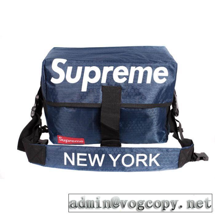 2014秋冬 supreme シュプリーム 高級感演出 ショルダーバッグ
