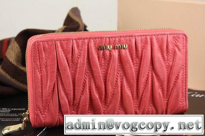 2014 値下げ！ 2014 miumiu ミュウミュウ  レディース長財布
