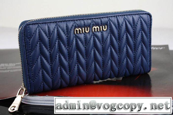 格安！ 2014 miumiu ミュウミュウ  レディース長財布