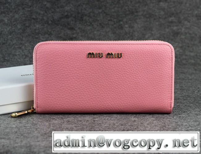2014秋冬 ★安心★追跡付 miumiu ミュウミュウ レディース長財布
